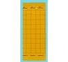 signaalplaat droog geel 10x25cm 1000/ds