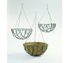 hanging basket 25cm draad groen