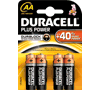 batterij Duracell 1.5V staaf AA 4/pak