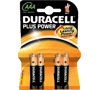 batterij Duracell 1,5V staaf AAA 4/pak